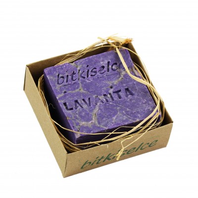 Bitkiselce El Yapımı Lavanta Sabunu 125 gr. Bitkiselce El Yapımı Lavanta Sabunu 125 gr.